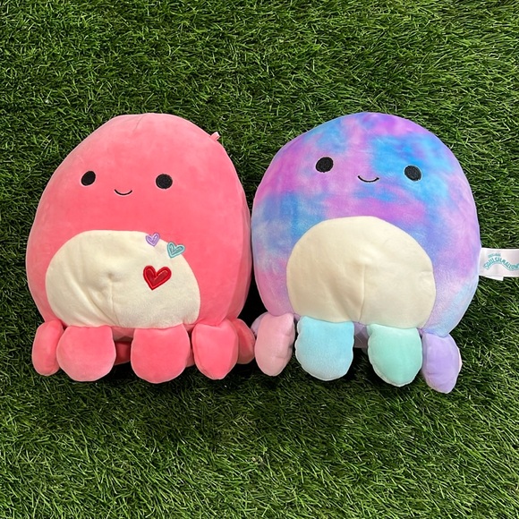 Squishmallows- 8” set of 2 octopus’s plush - Picture 1 of 4